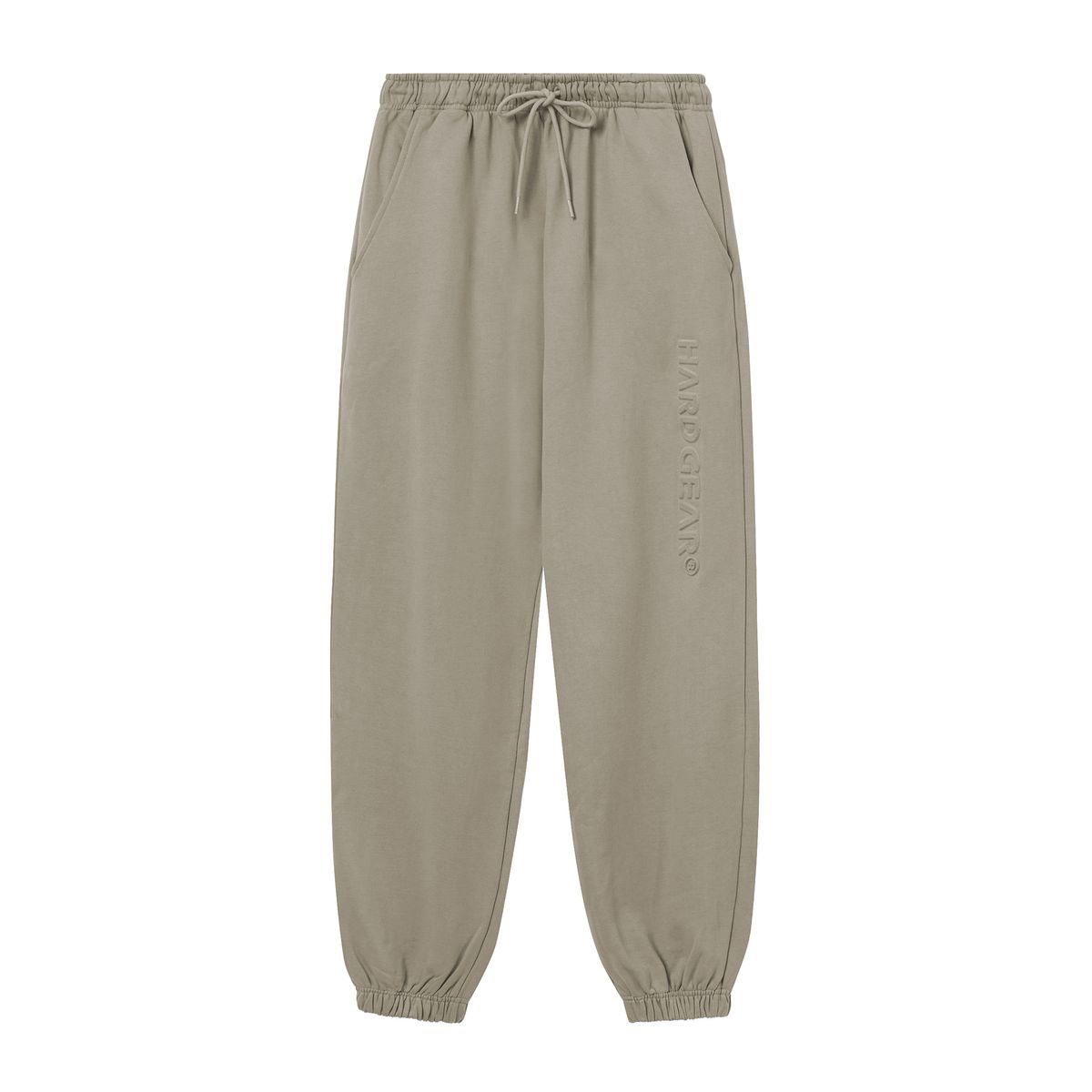 하드기어 어패럴(HARDGEAR APPAREL) 엠보 조거 베이지