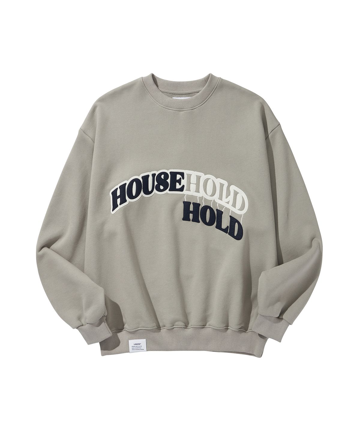 리베레(LIBERE) HOUSEHOLD SWEATSHIRT / STORMDUST
