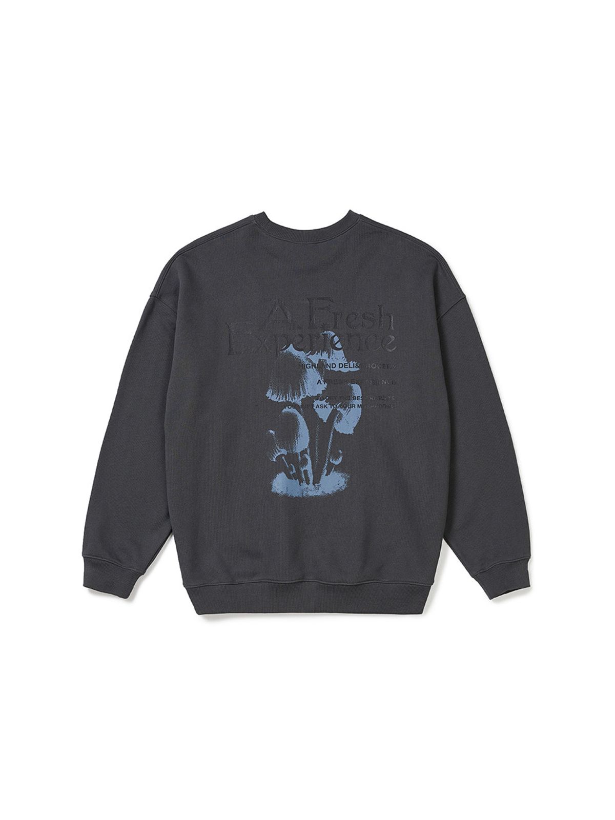 하이랜드 델리 앤 그로서리(HIGHLAND DELI AND GROCERY) Fresh Experience Sweatshirts Charcoal