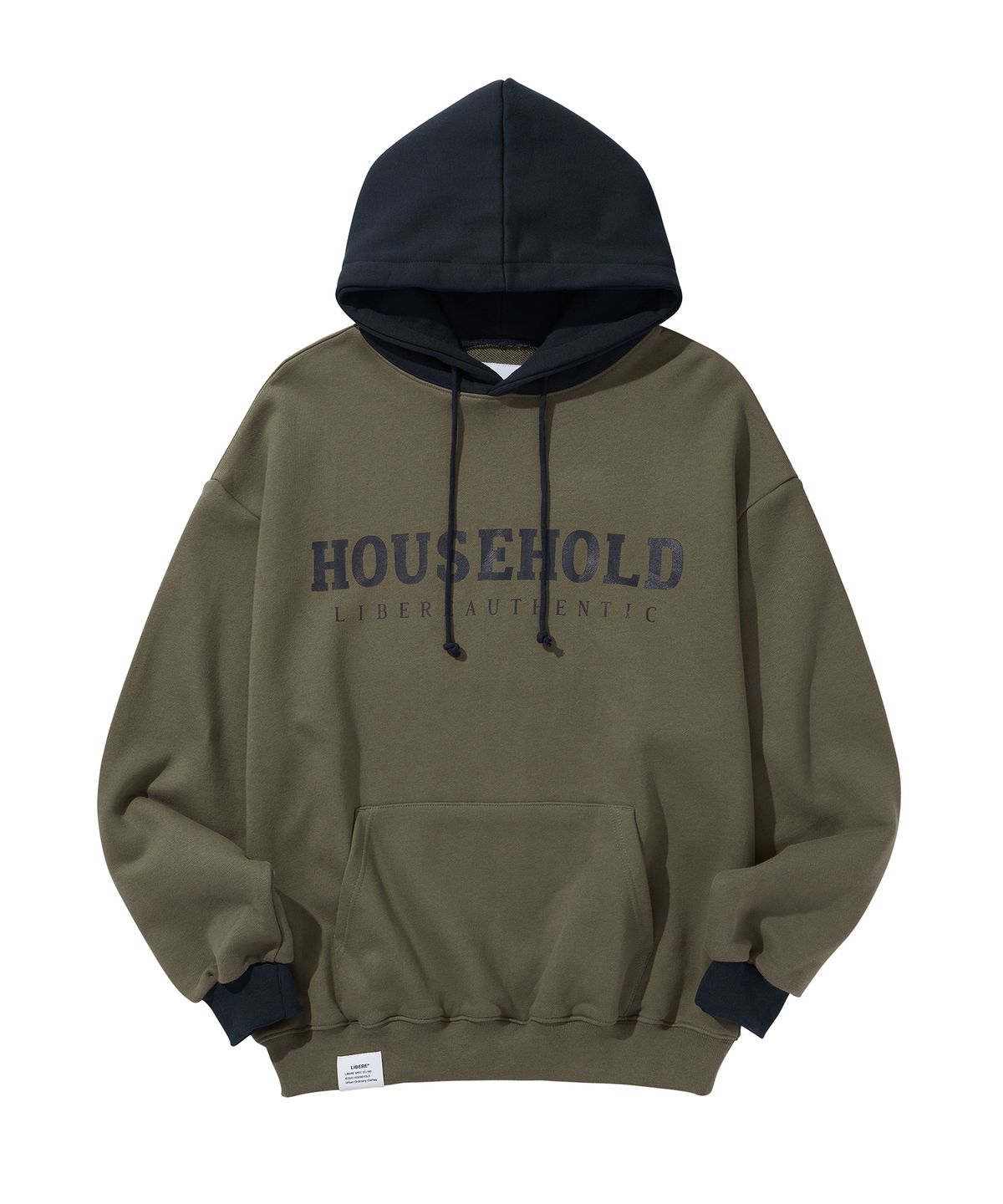 리베레(LIBERE) H LOGO HOODIE / KHAKI