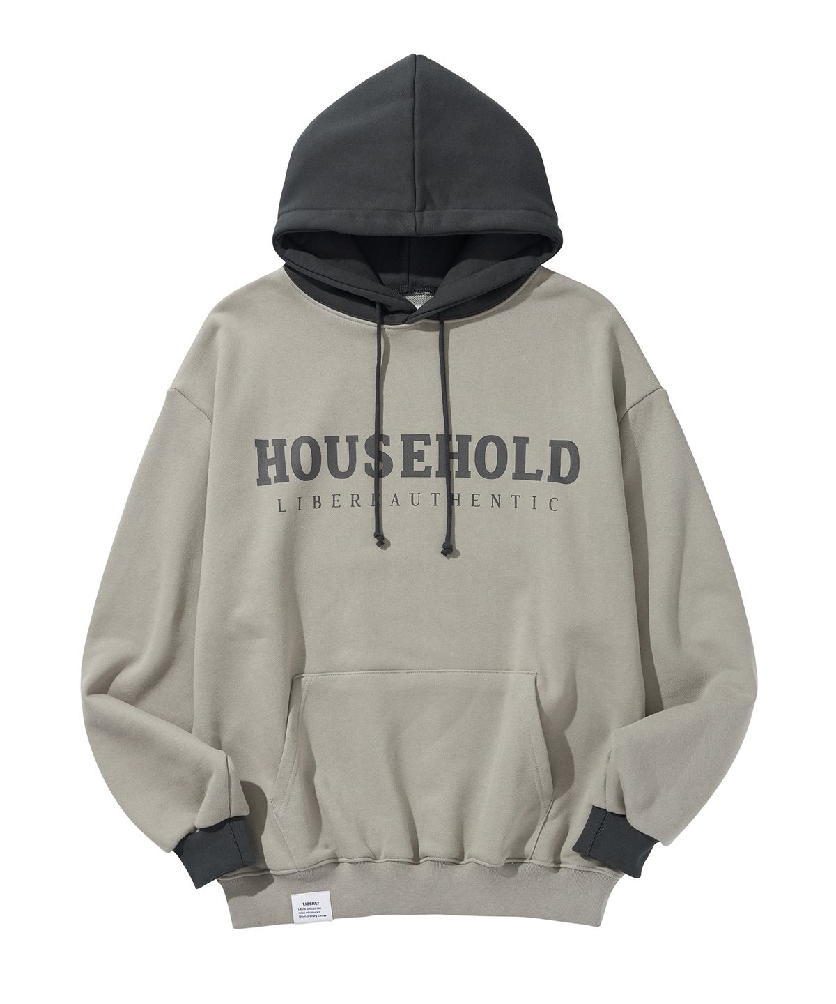 리베레(LIBERE) H LOGO HOODIE / STORMDUST