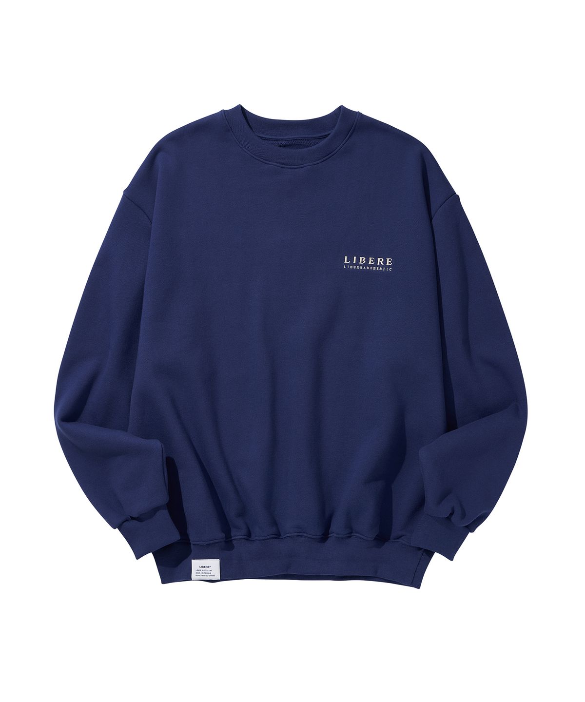 리베레(LIBERE) LOGO SWEATSHIRT 2 / NAVY