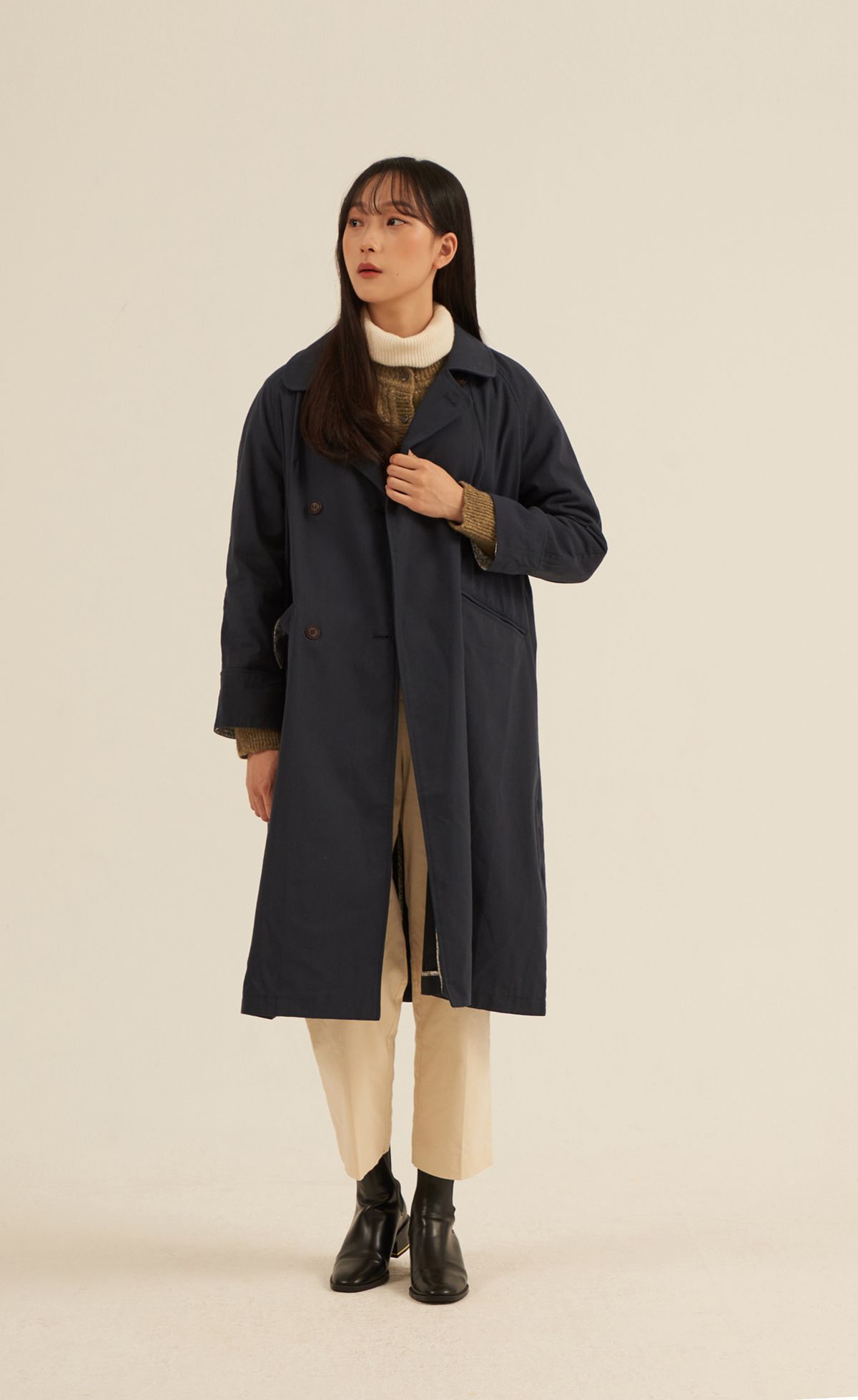 스타일바이미인(STYLEBYMIIN) 엘린더블코트