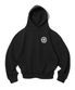 Circle Logo Oversized Hoodie (BLACK)
