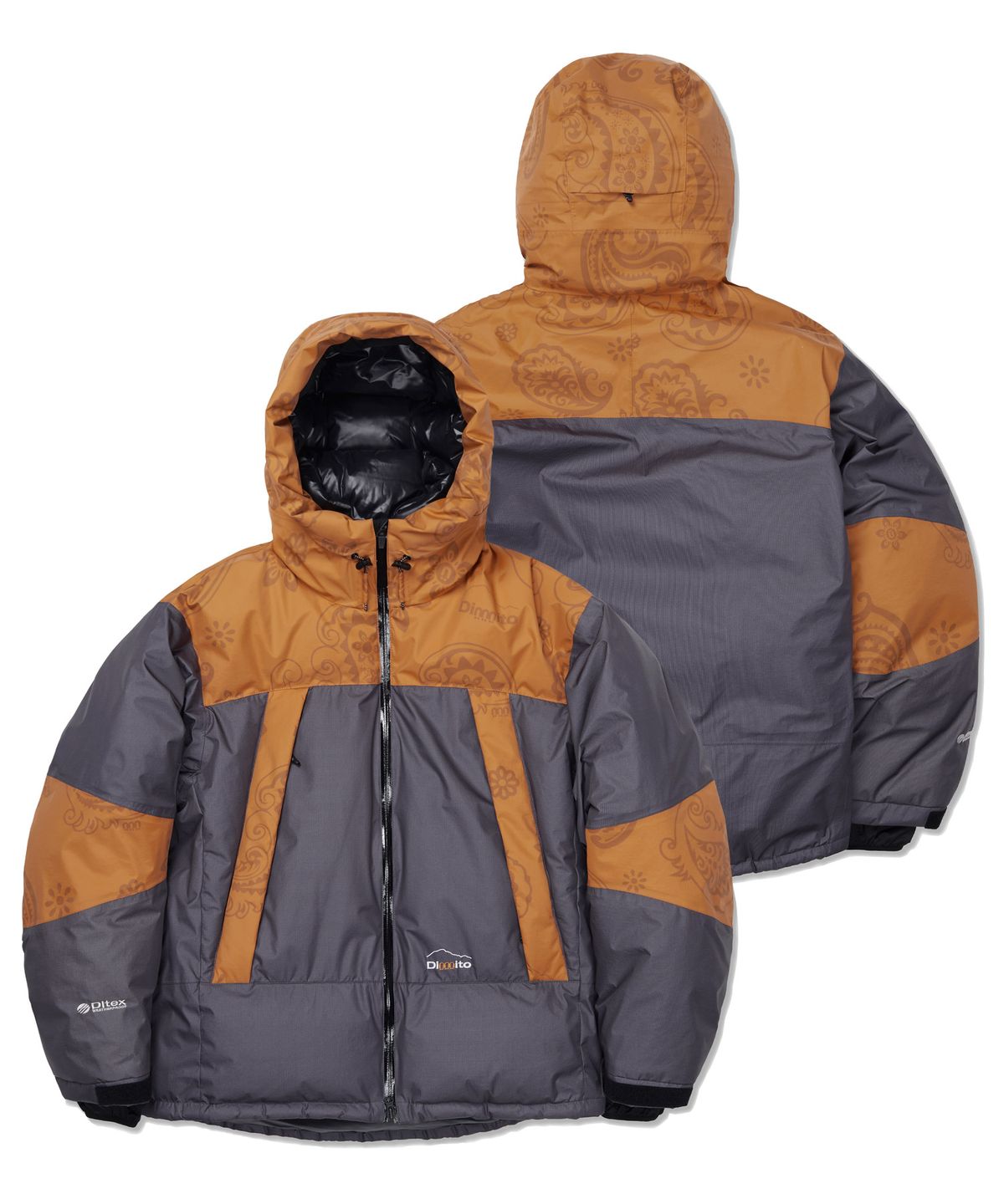 이스트쿤스트(ISTKUNST) 22 GEAMA TEMP DOWN JACKET_ORANGE(IK2CWMB901B)