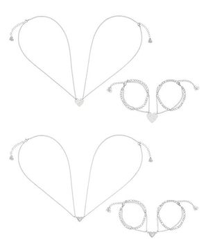 커플 목걸이 팔찌 4종