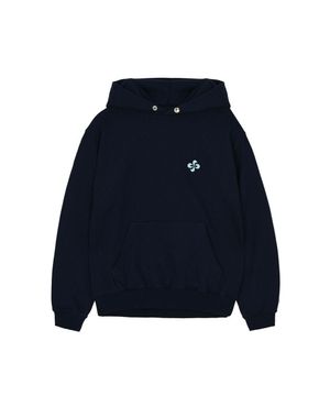 WAVE HOODIE / navy