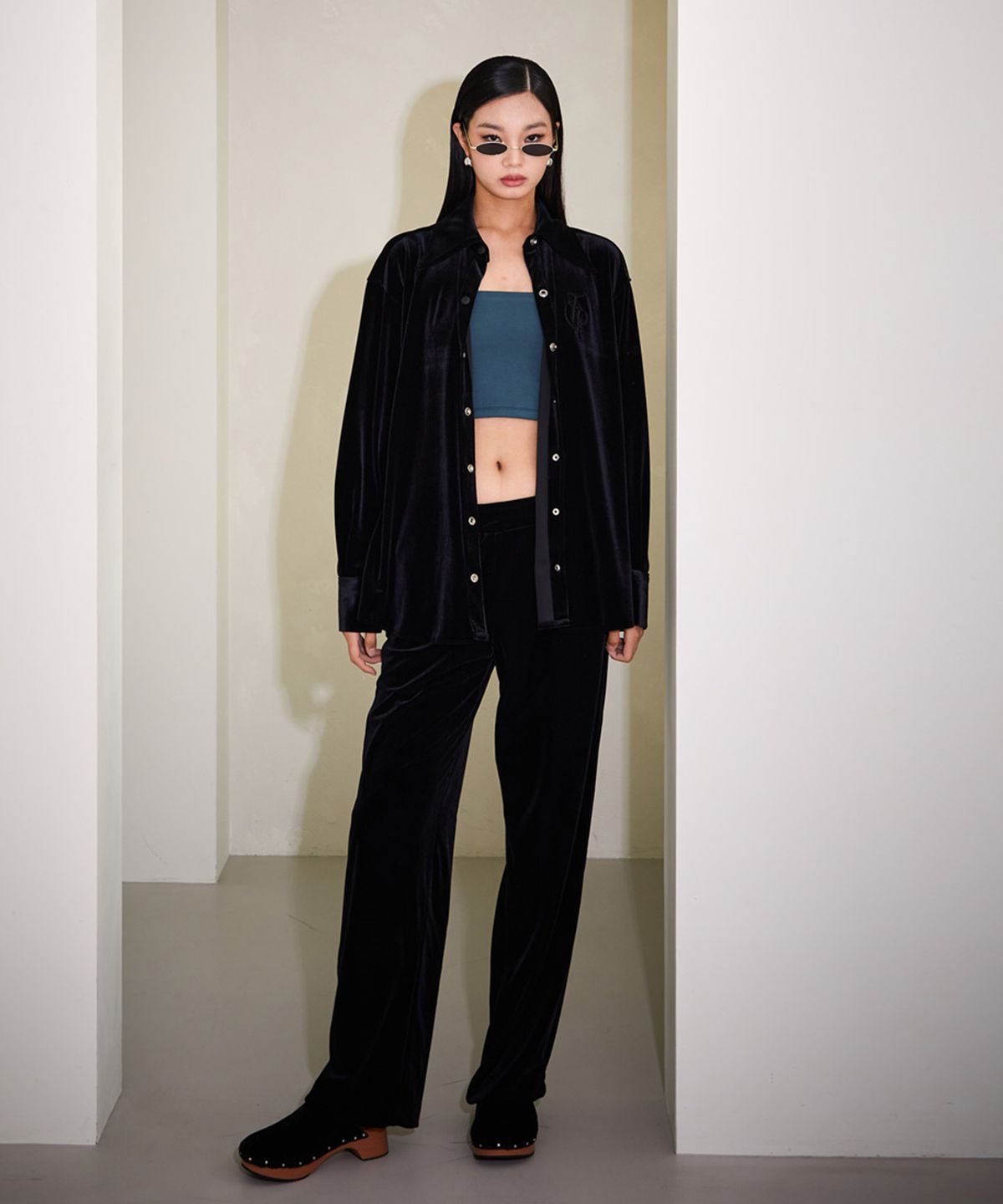 탑걸(TOPGIRL) VELVET PANTS_T226BT704