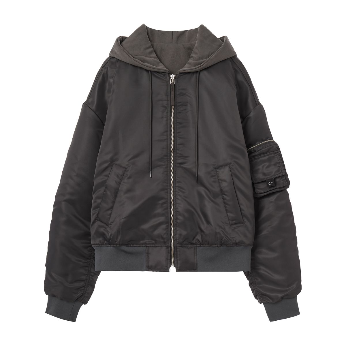 하드기어 어패럴(HARDGEAR APPAREL) MA-1 봄버자켓 차콜