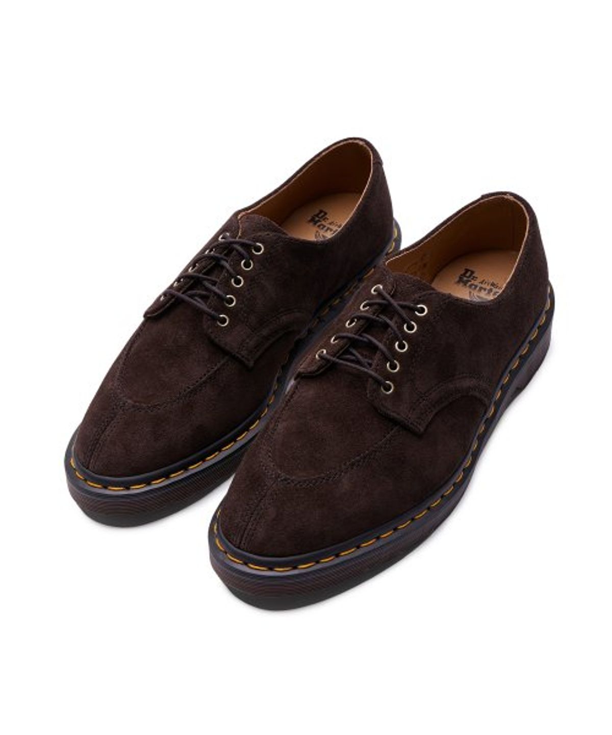 닥터마틴(DR.MARTENS) 2046 리펠로 스웨이드 다크 브라운 / 27696212