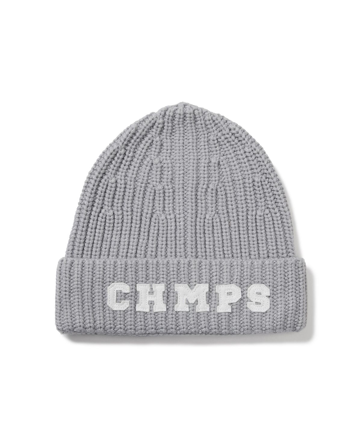 본챔스(BORN CHAMPS) CHMPS 패치 니트 비니 B22FA02AG