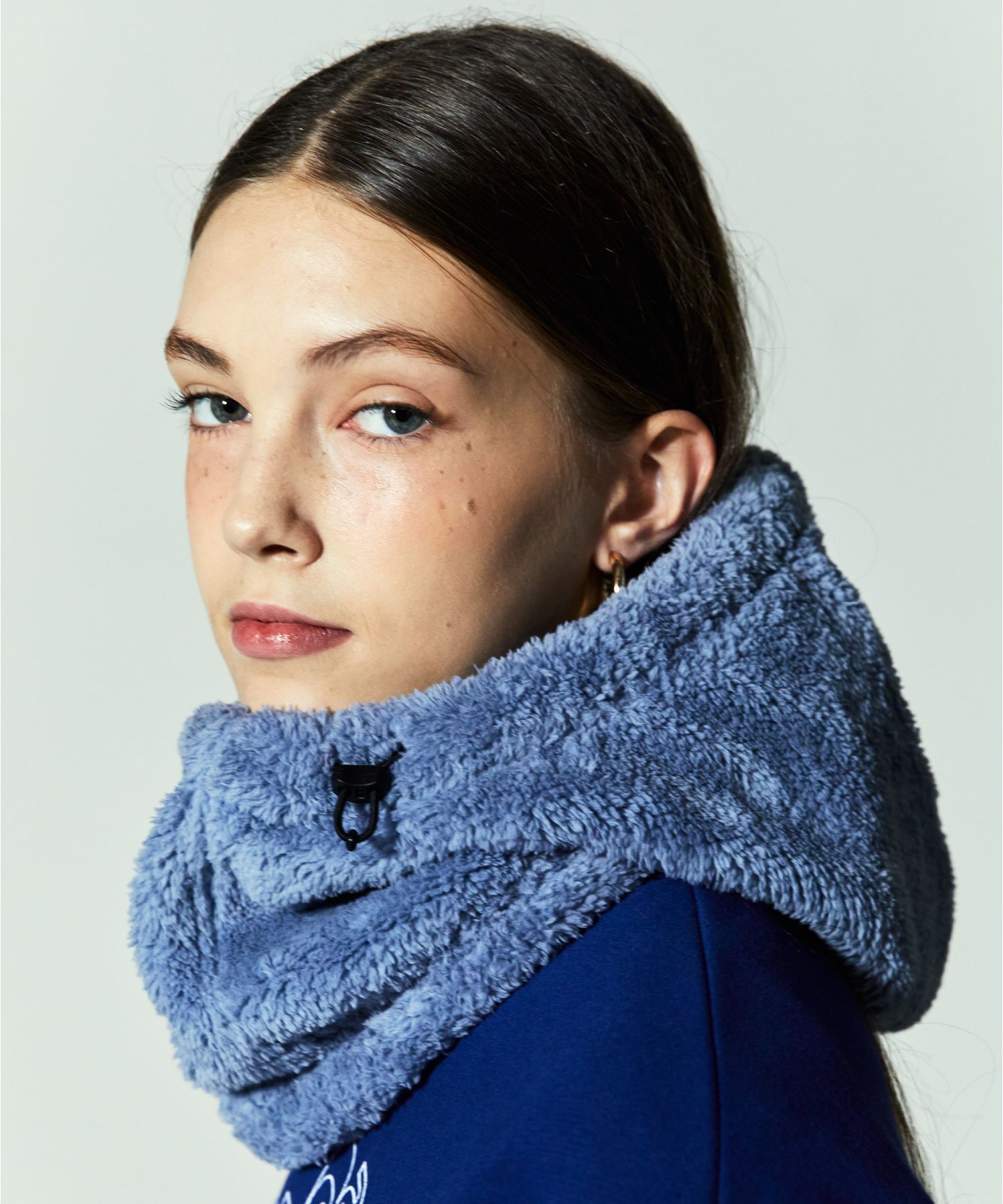MUSINSA | DISCHORDSOUND Fleece Balaclava [Sky Blue]