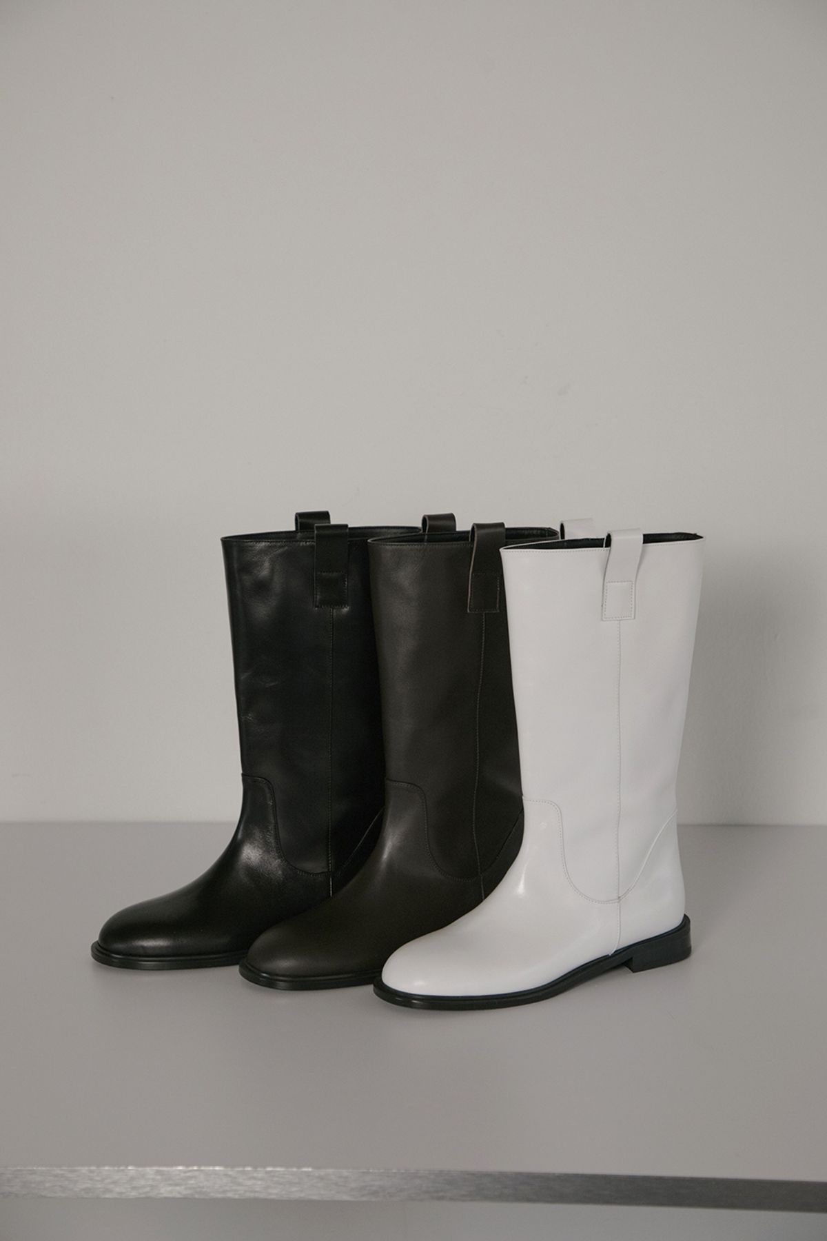 트레텐(TRETEN) Round toe Mid-Boots_3 colours