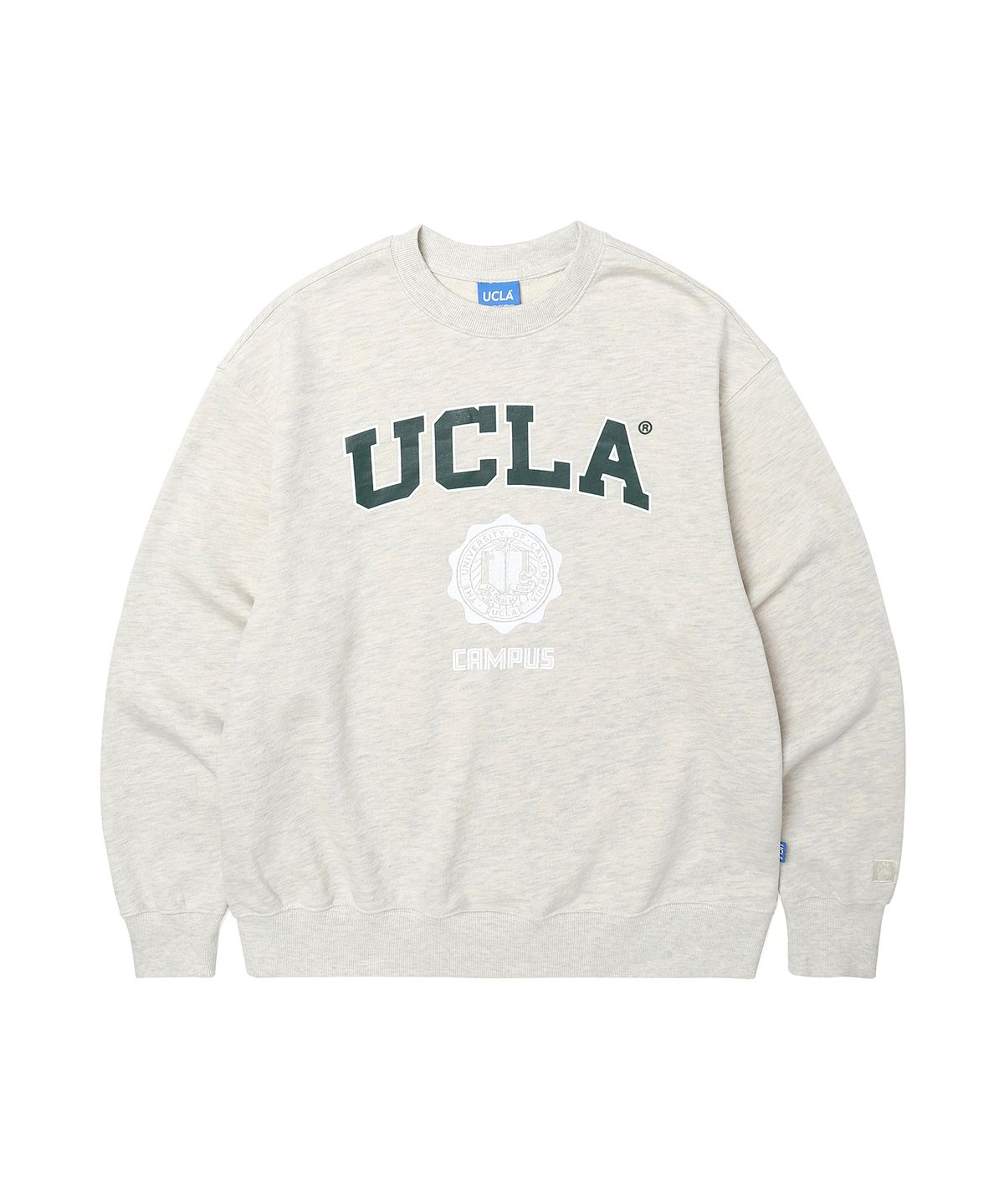 유씨엘에이(UCLA) 로고 씰 스웨트셔츠 [Oatmeal](UY9LT10_24)