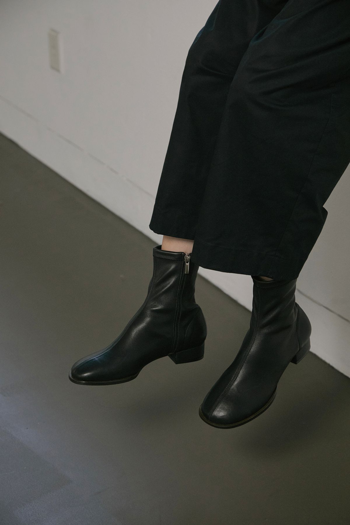 트레텐(TRETEN) Spandex Ankle Boots (3cm)