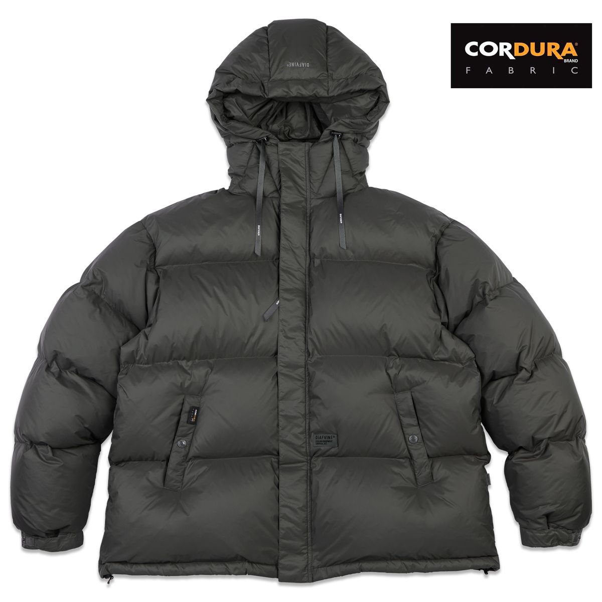 디아프바인(DIAFVINE) DV.LOT 675 CORDURA® Duck down-Armor/TYPE-3 -Ash Charcoal-