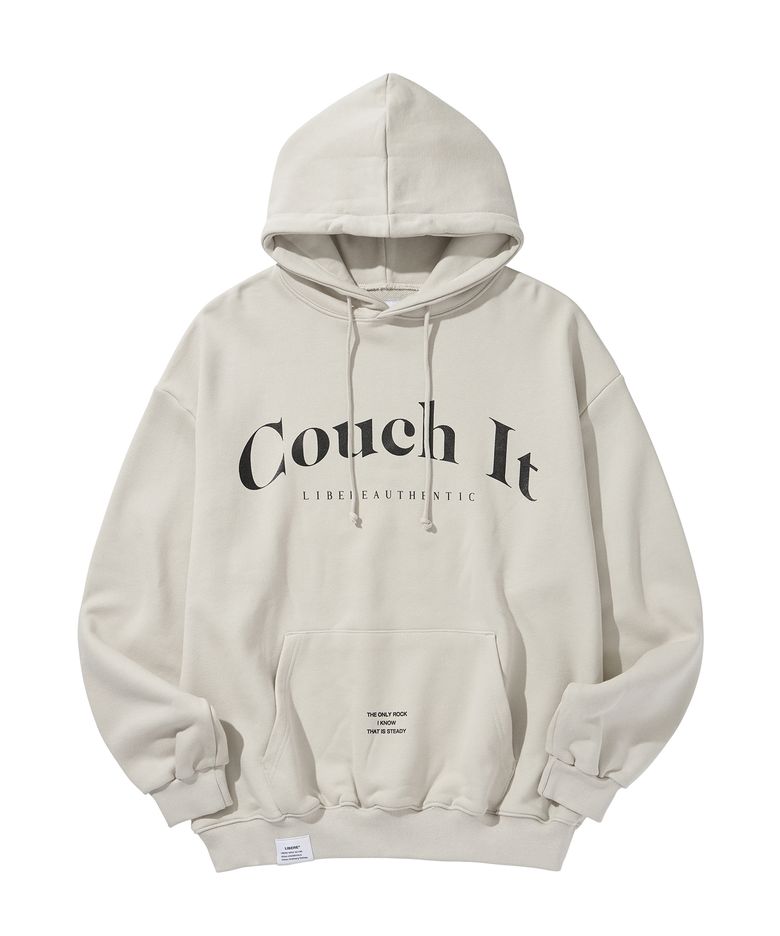 COUCH 2 HOODIE / LIGHT GRAY