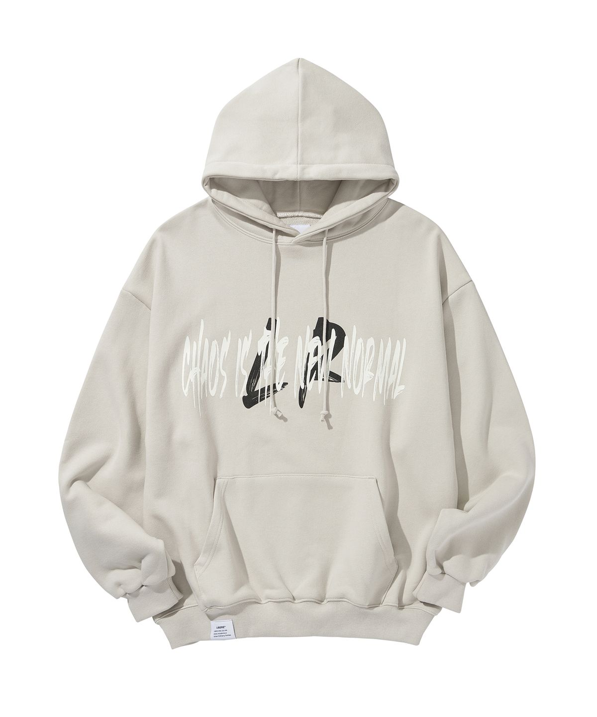 리베레(LIBERE) CHAOS HOODIE / LIGHT GRAY