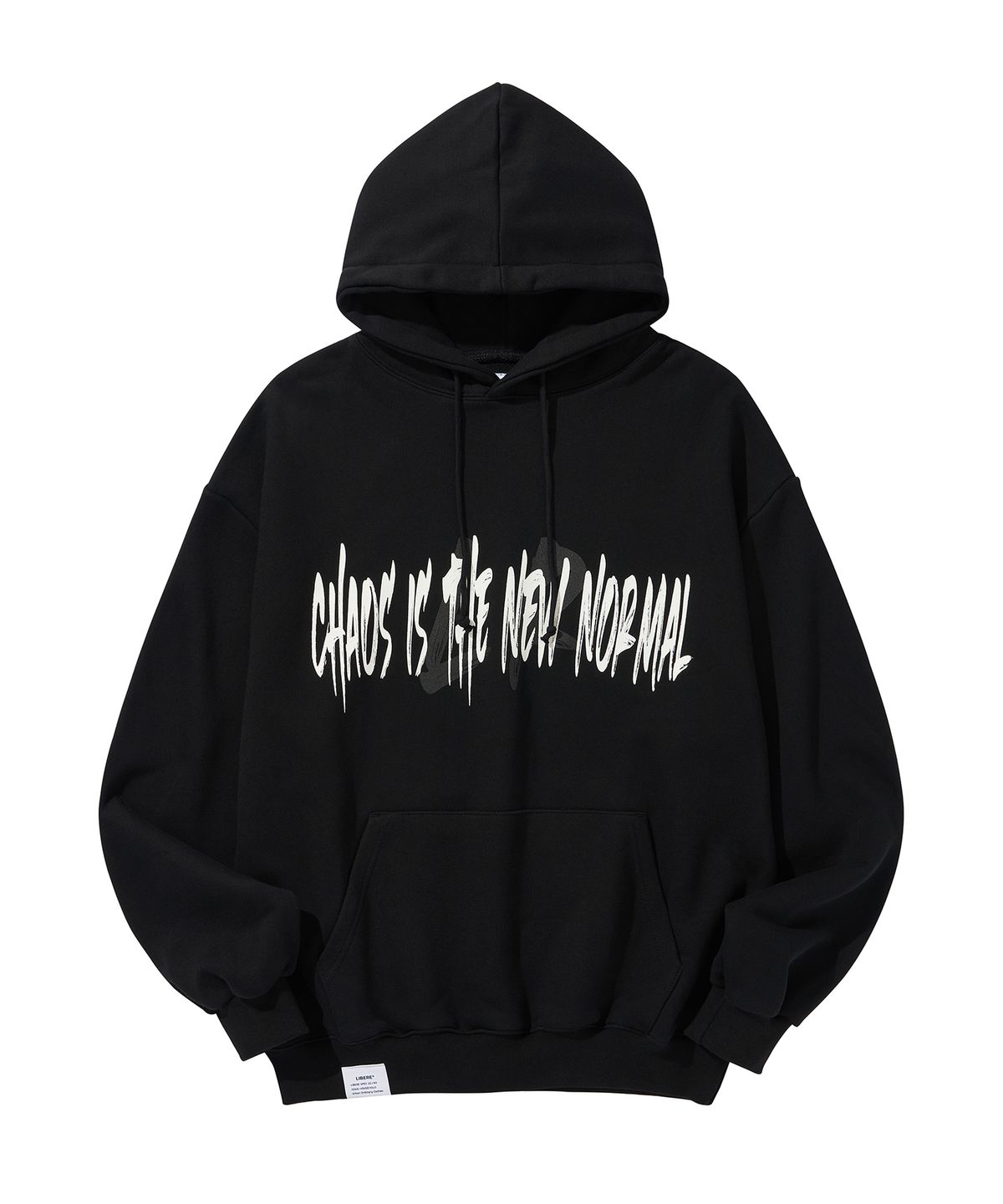 리베레(LIBERE) CHAOS HOODIE / BLACK