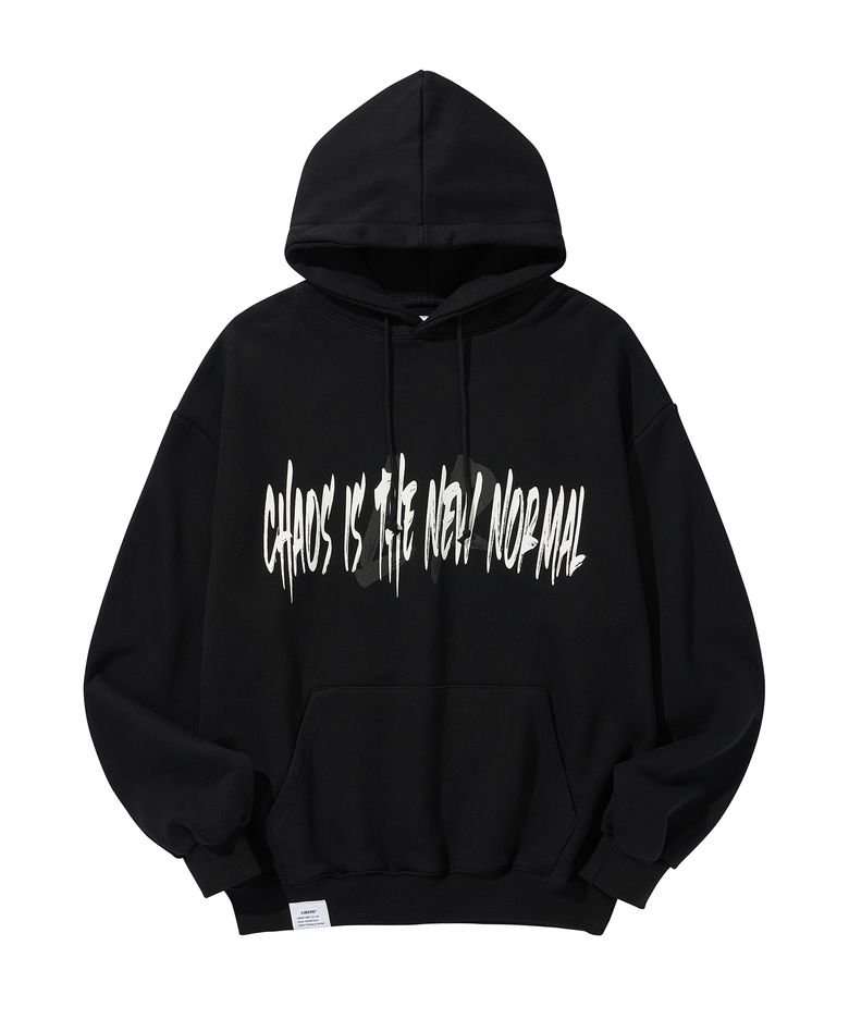 CHAOS HOODIE / BLACK