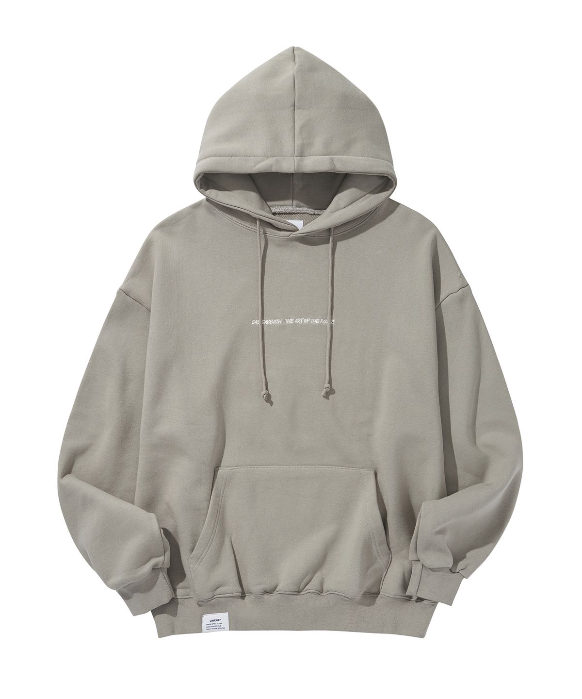 리베레(LIBERE) SABBATH LOGO HOODIE / STORM DUST