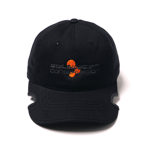 PIPELINE LOGO NOTCH CAP - BLACK