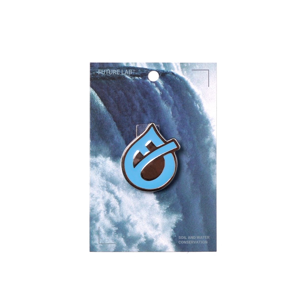 퓨처랩(FUTURE LAB) WATER DROP LOGO PIN