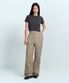 우먼즈 와이드 카고 팬츠 [베이지]