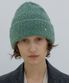 부클 겨울 비니 FLUFFY BEANIE / MOHAIR BOUCLE / SAGE GREEN