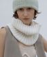 겨울 목도리 NECK WARMER / RIB / LAMBS WOOL / CREAM