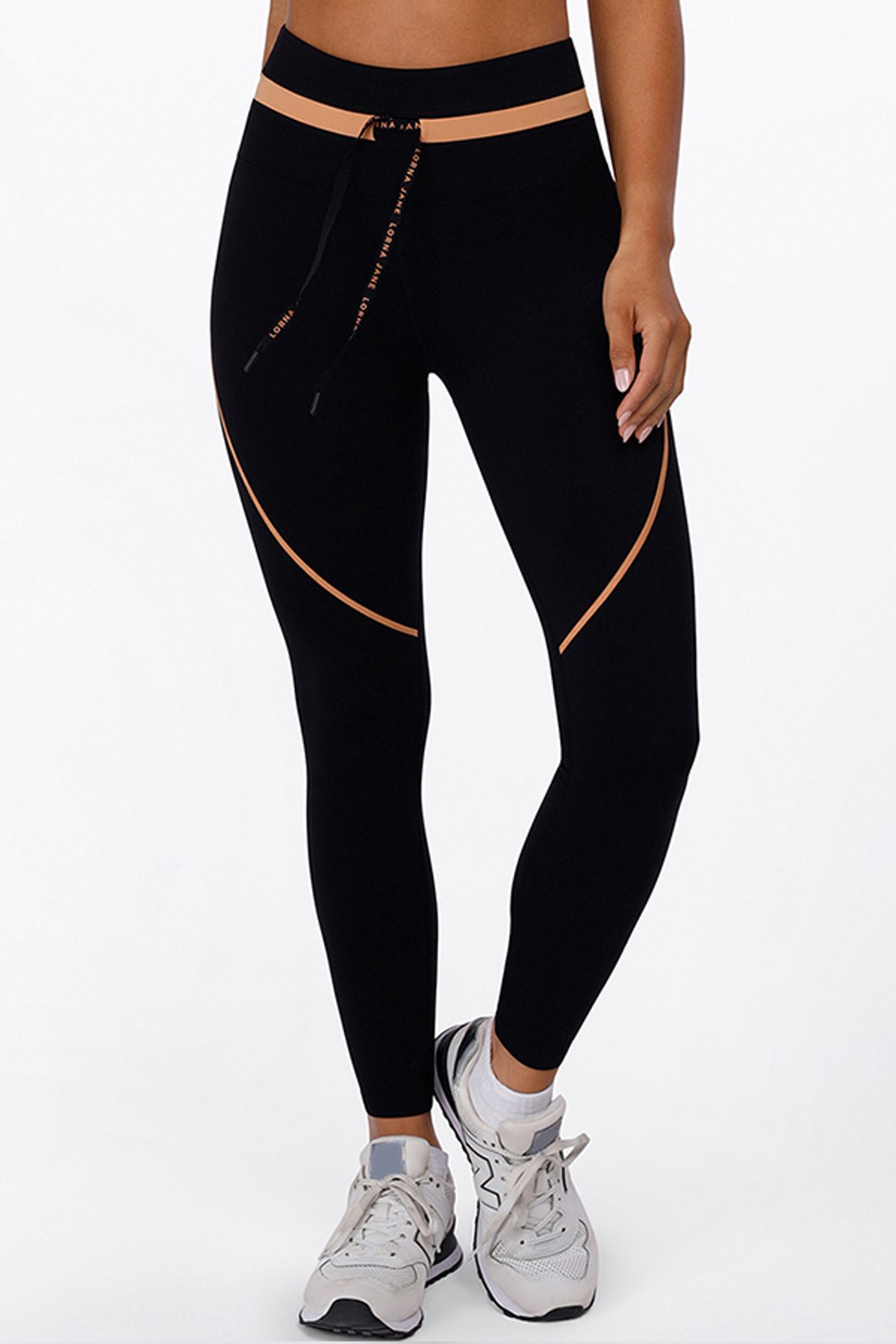 로나제인(LORNA JANE) CONTRAST RACER FULL LENGTH LEGGINGS[072211]