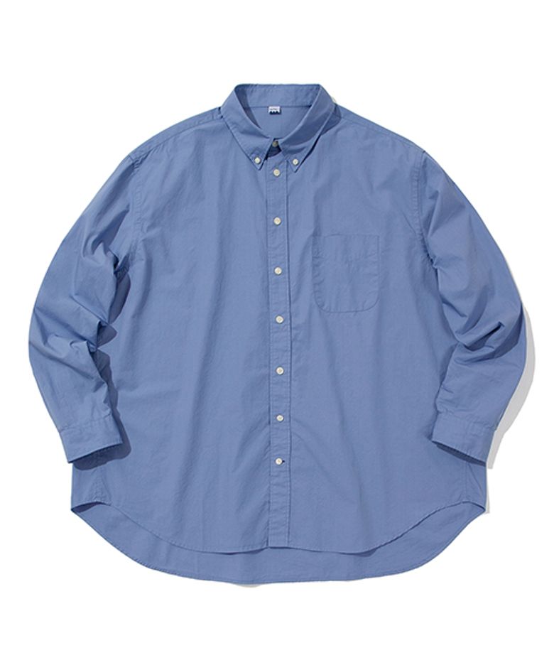 BIG B/D SHIRT (SAX BLUE)