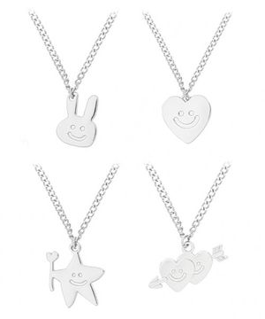 스마일 목걸이 4종