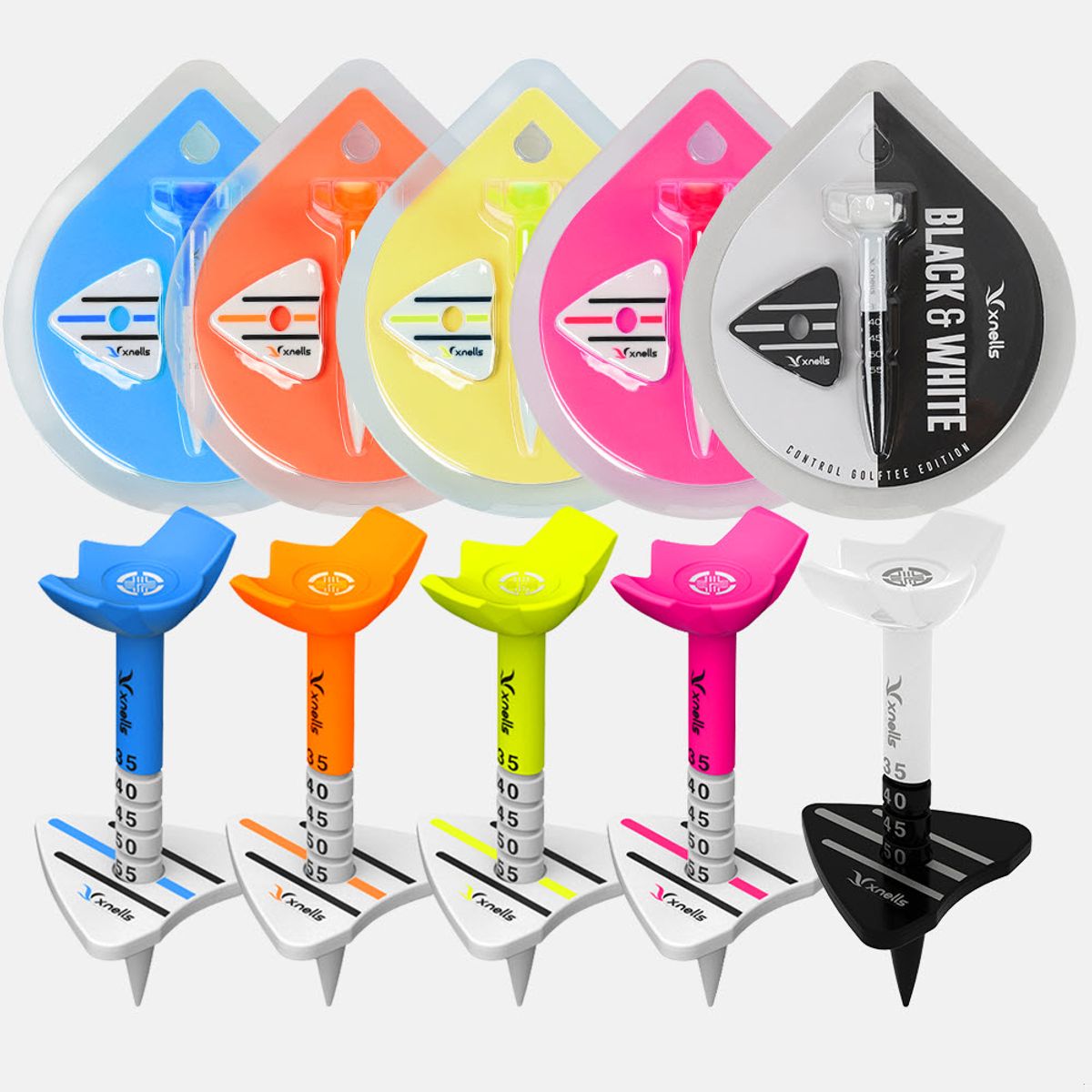 테크스킨(TECHSKIN) 컨트롤 골프티 티꽂이 네온플러스 1P - 사이즈 & 후기 | 무신사
