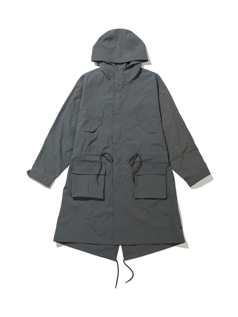 Utility M-51 Fishtail Long Parka Charcoal