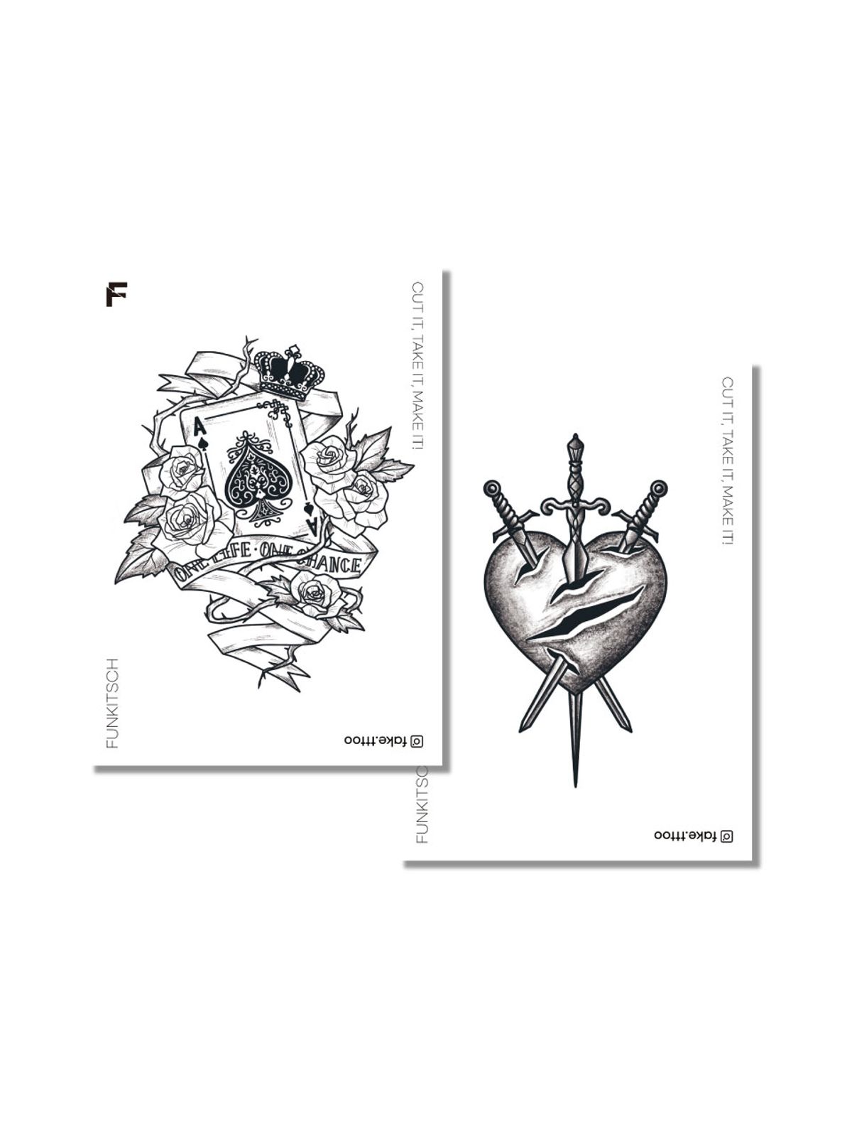 페이크타투(FAKETTT) Once-Tear set