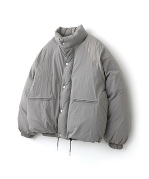 나그랑 벌룬핏 숏패딩 그레이