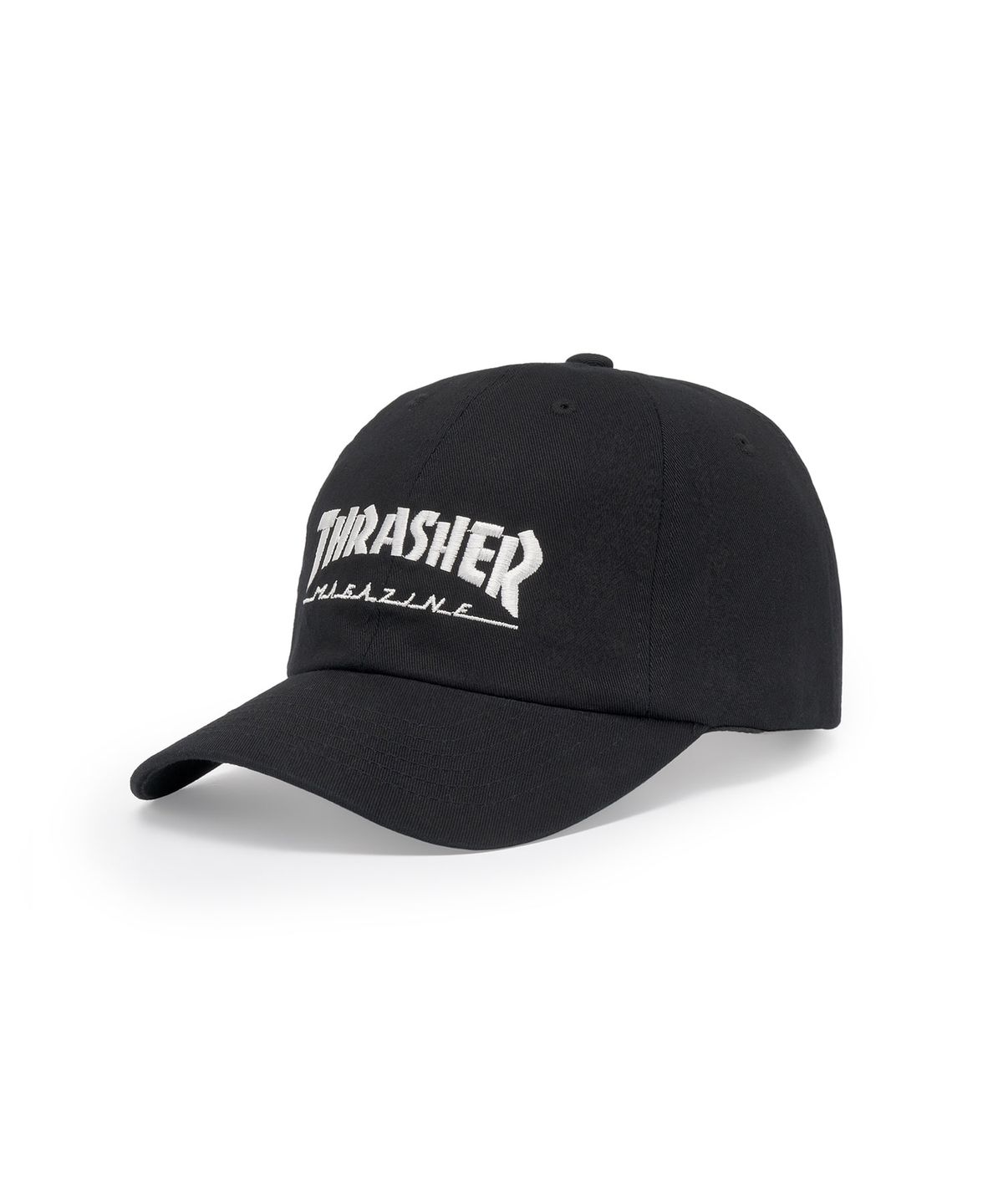 트레셔(THRASHER) 매거진 로고 볼캡 블랙
