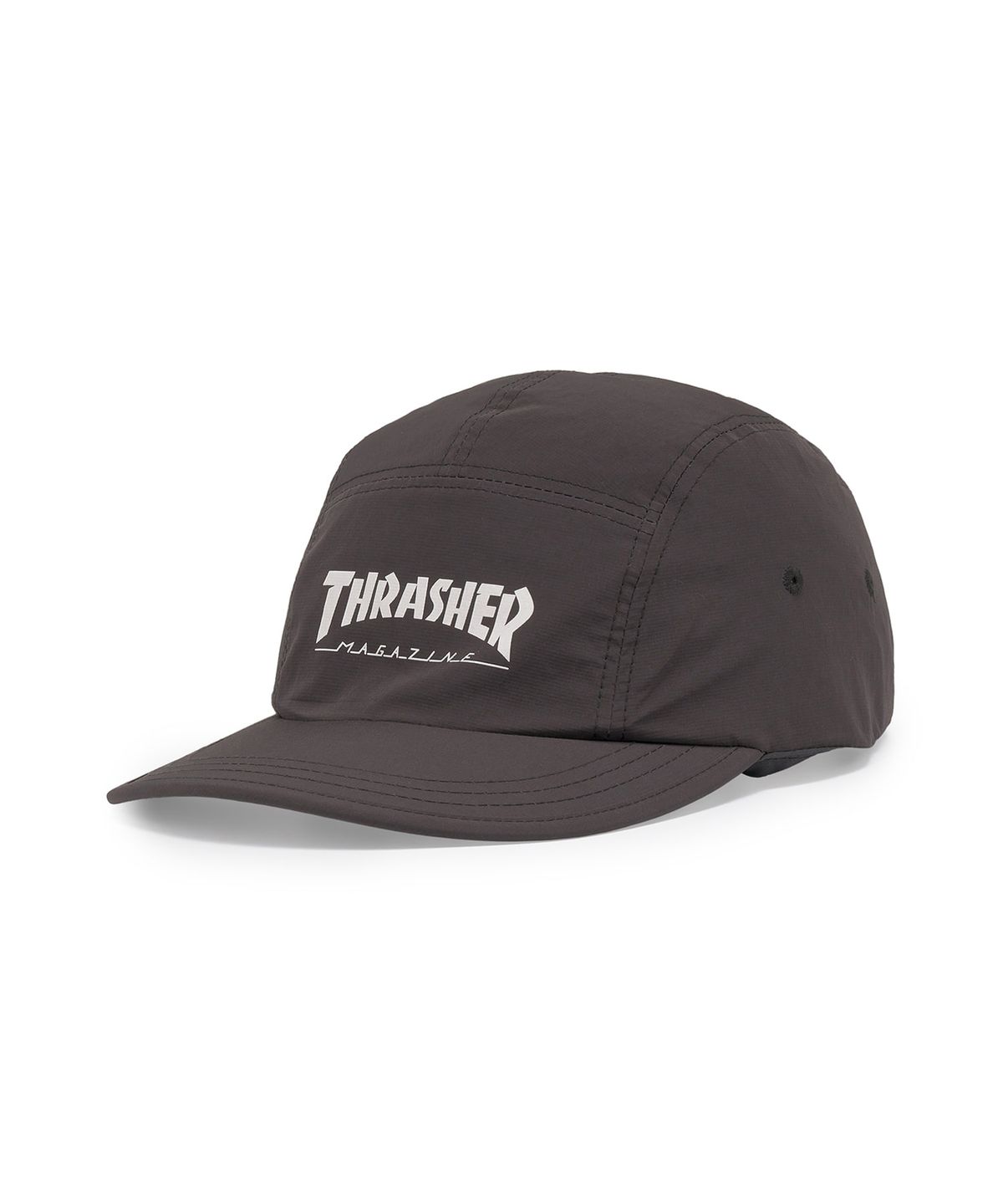 트레셔(THRASHER) 매거진 로고 캠프캡 차콜