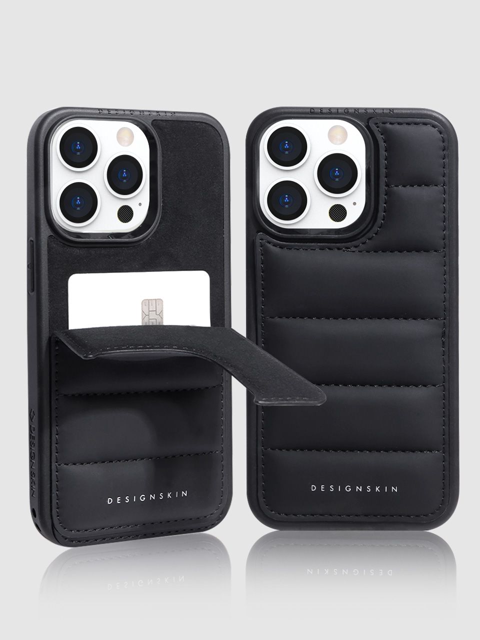 MUSINSA公式 | DESIGNSKIN iPhone Hidden Pocket Card Storage