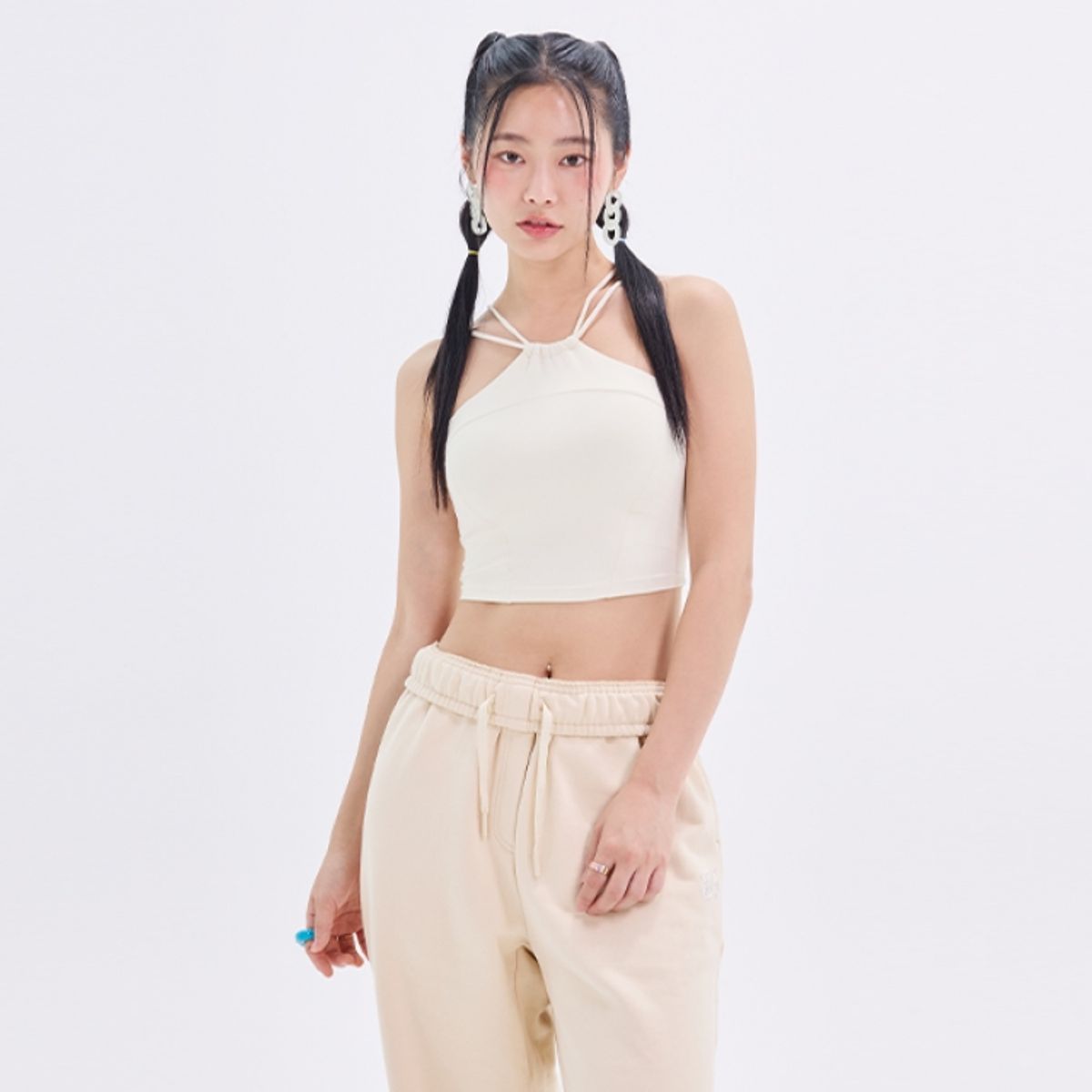 라라폭스(LALAFOX) CLOUDY HALTER NECK BRA TOP BN3BR005