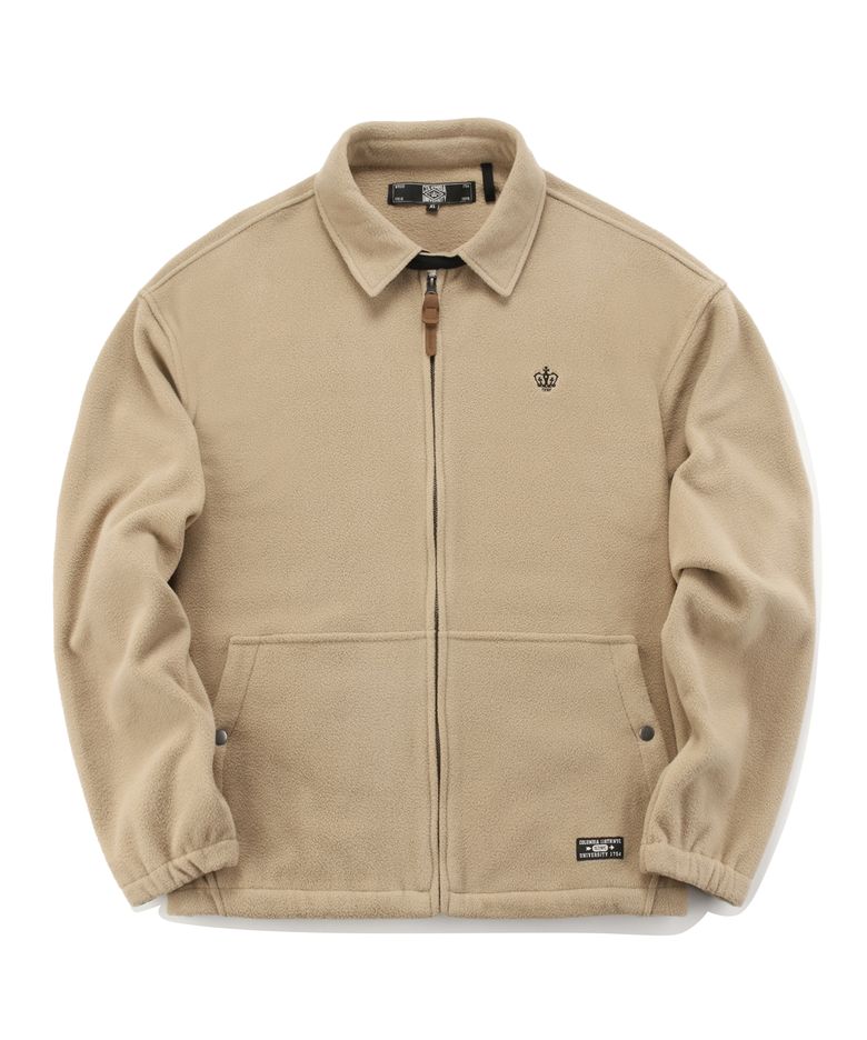 CROWN POLAR FLEECE CLASSIC JACKET 웜베이지