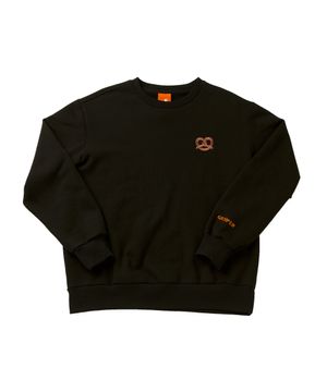 프레즐 스웻셔츠 블랙