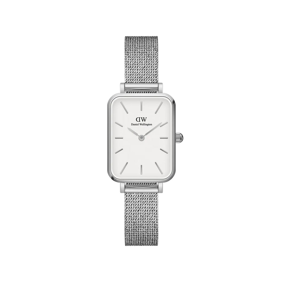 다니엘 웰링턴(DANIEL WELLINGTON) QUADRO PRESSED STERLING 실버색상 메탈시계