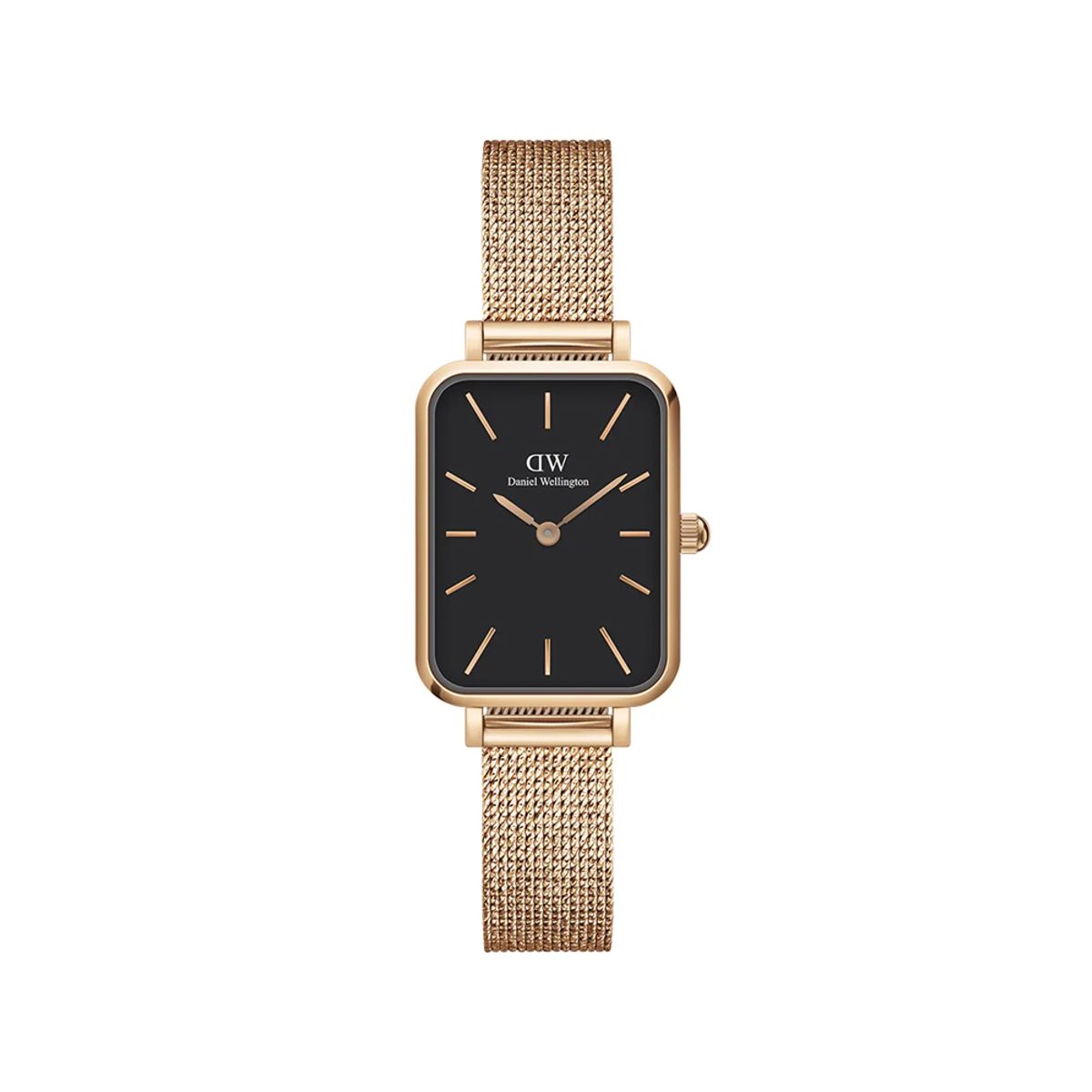 다니엘 웰링턴(DANIEL WELLINGTON) QUADRO PRESSED MELROSE 블랙 다이얼 DW여자시계