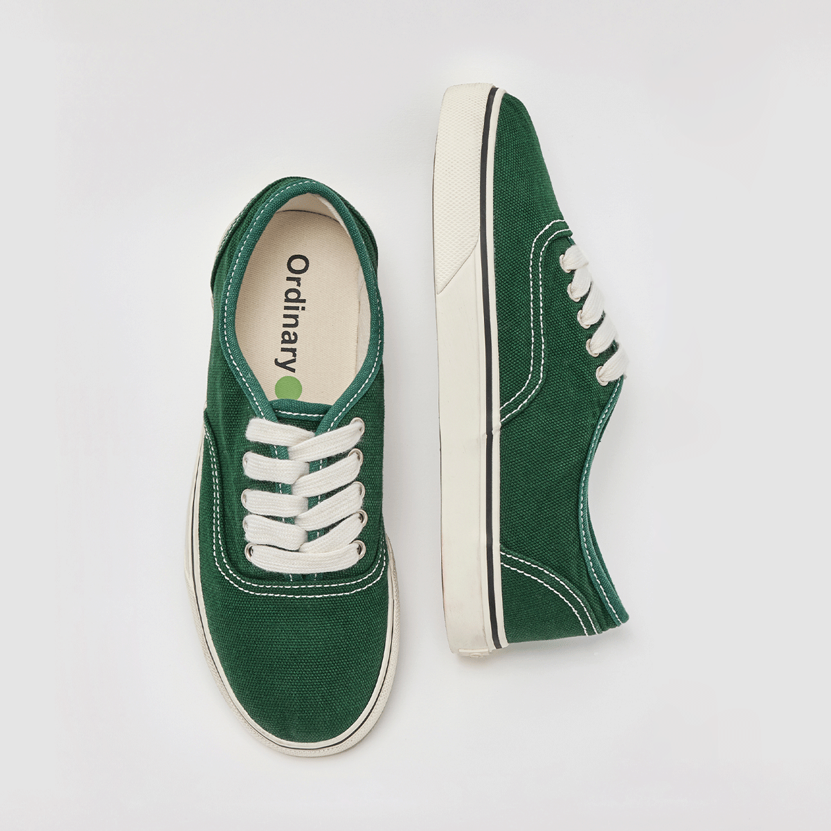 오디너리원(ORDINARYONE) ORIGINAL GROUND SNEAKERS 001 D/GREEN