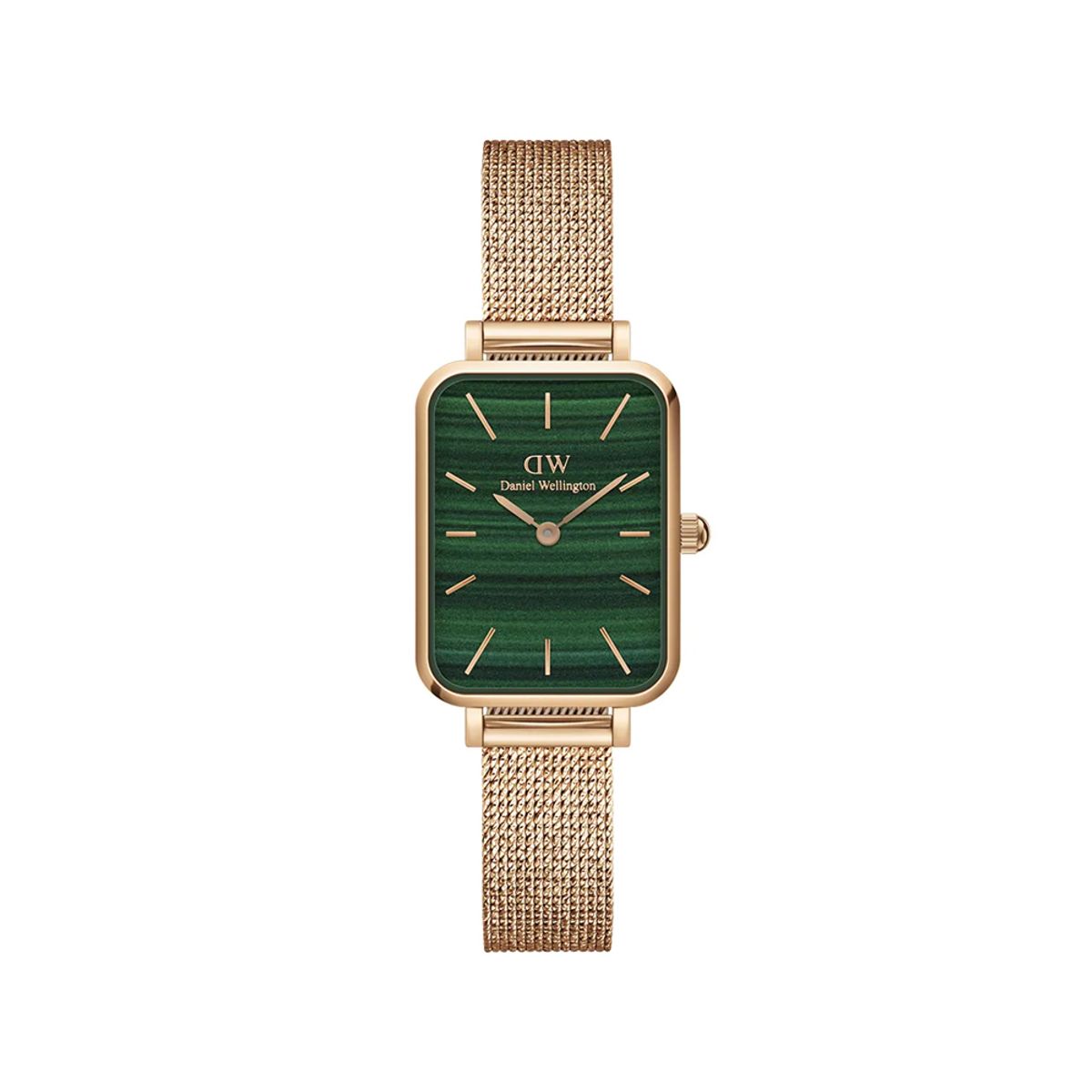 다니엘 웰링턴(DANIEL WELLINGTON) QUADRO PRESSED MELROSE 그린 손목시계