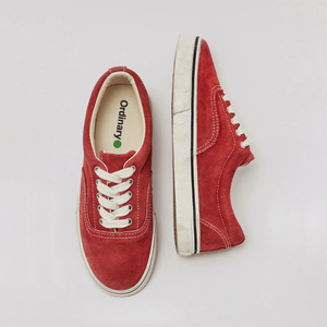 ORIGINAL GROUND SNEAKERS 002 SUEDE RED