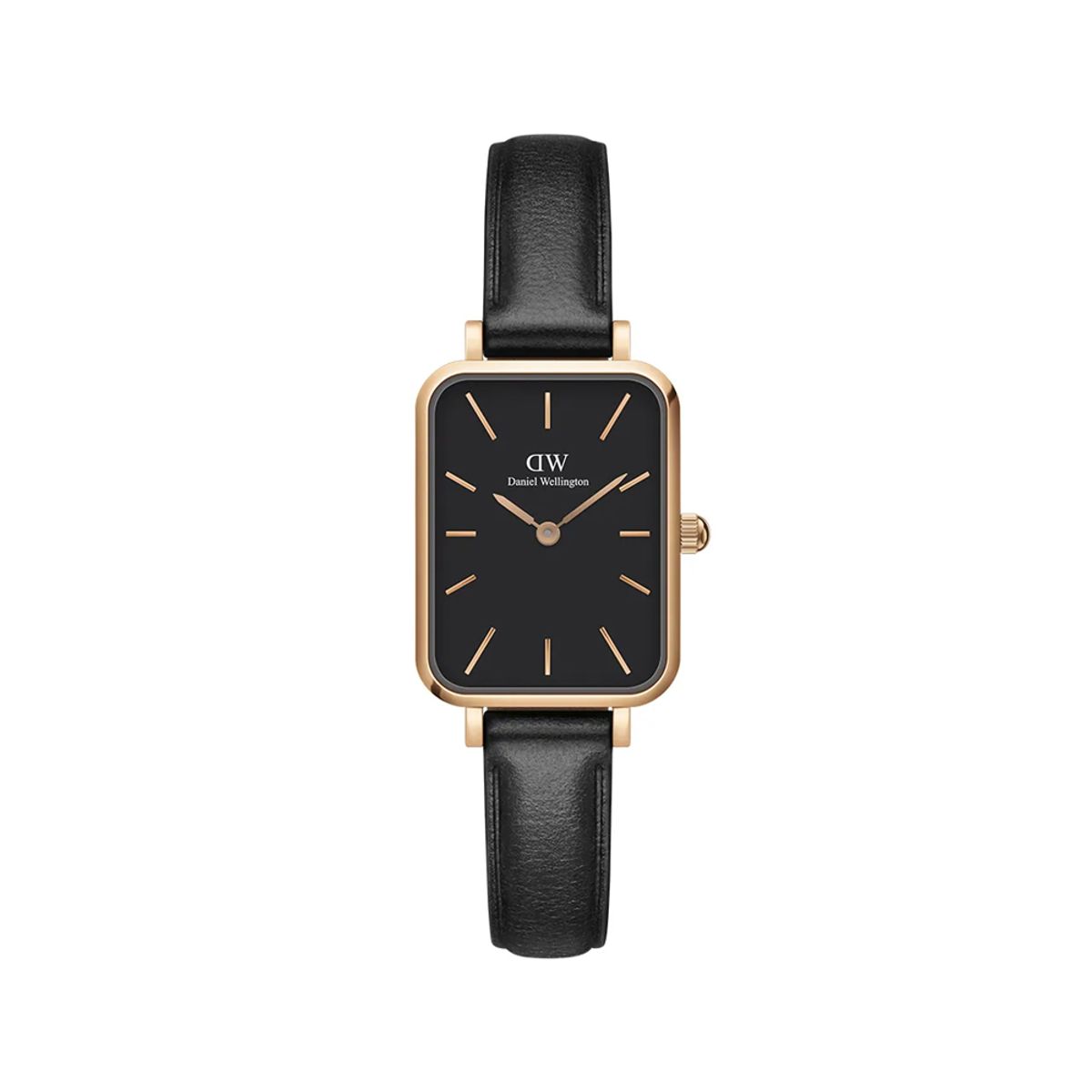 다니엘 웰링턴(DANIEL WELLINGTON) QUADRO PRESSED SHEFFIELD 블랙 가죽시계