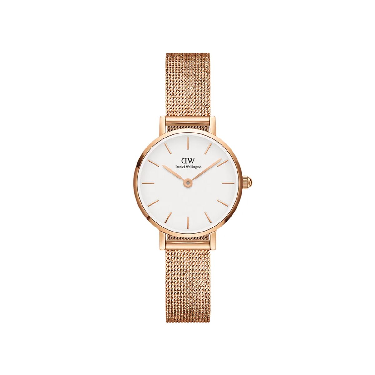 다니엘 웰링턴(DANIEL WELLINGTON) PETITE PRESSED MELROSE 여성용 로즈골드 손목시계